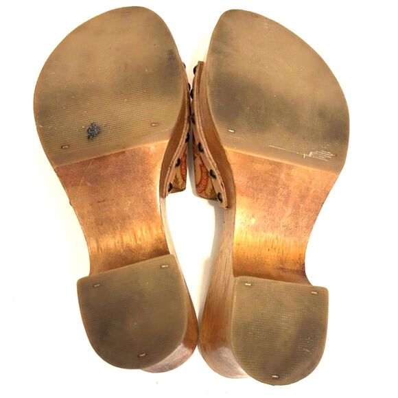 Espirit Vintage Leather Clogs - Picture 5 of 5